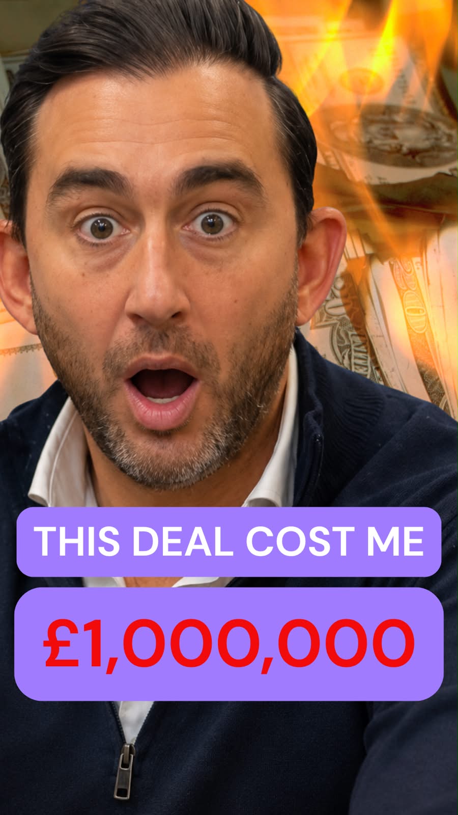 Elliot Castle's 'A £1M Mistake' short on TikTok